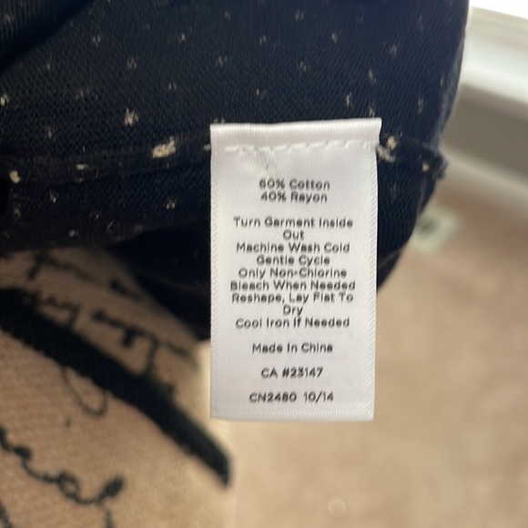 NWOT Talbots polka dotted cardigan size L - Picture 5 of 6